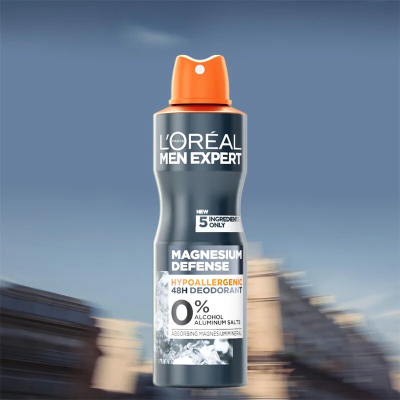 L’Oréal Paris Men Expert Magnesium Defence spray dezodor uraknak 150 ml