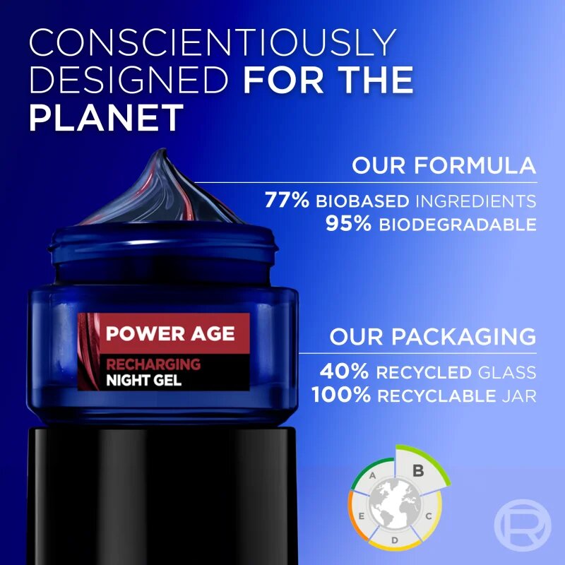 L’Oréal Paris Men Expert Power Age hidratáló éjszakai krém ráncfeltöltő 50 ml