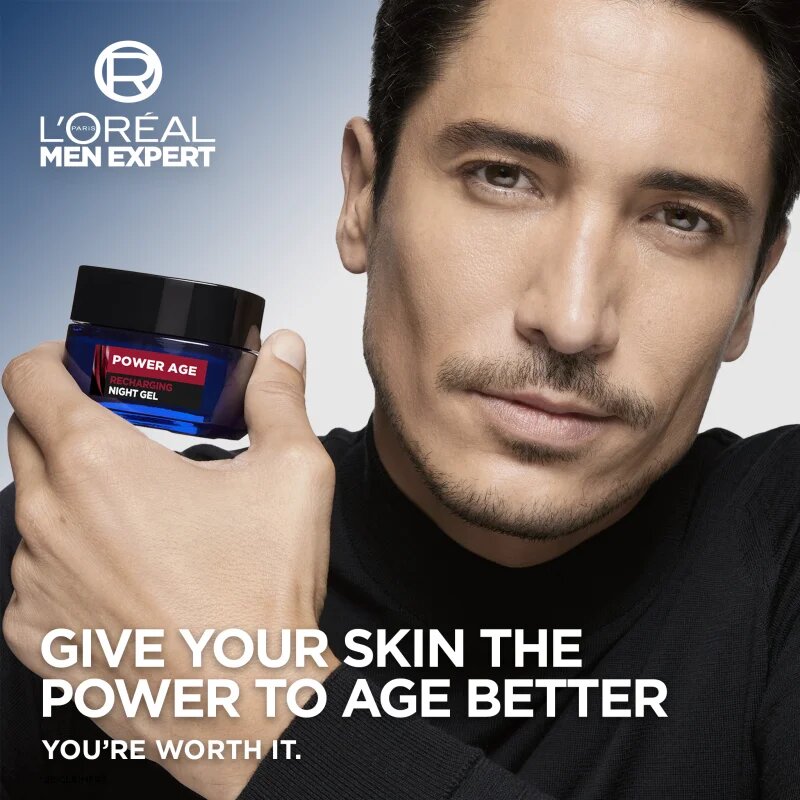 L’Oréal Paris Men Expert Power Age hidratáló éjszakai krém ráncfeltöltő 50 ml