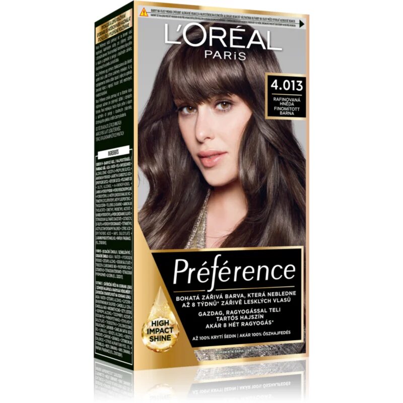 L’Oréal Paris Préférence hajfesték árnyalat 4.013 1 db