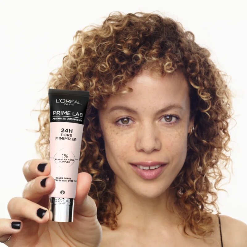 L’Oréal Paris Prime Lab 24H Pore Minimizer sminkalap a make-up alá a bőr kisimításáért és a pórusok minimalizásáért 30 ml