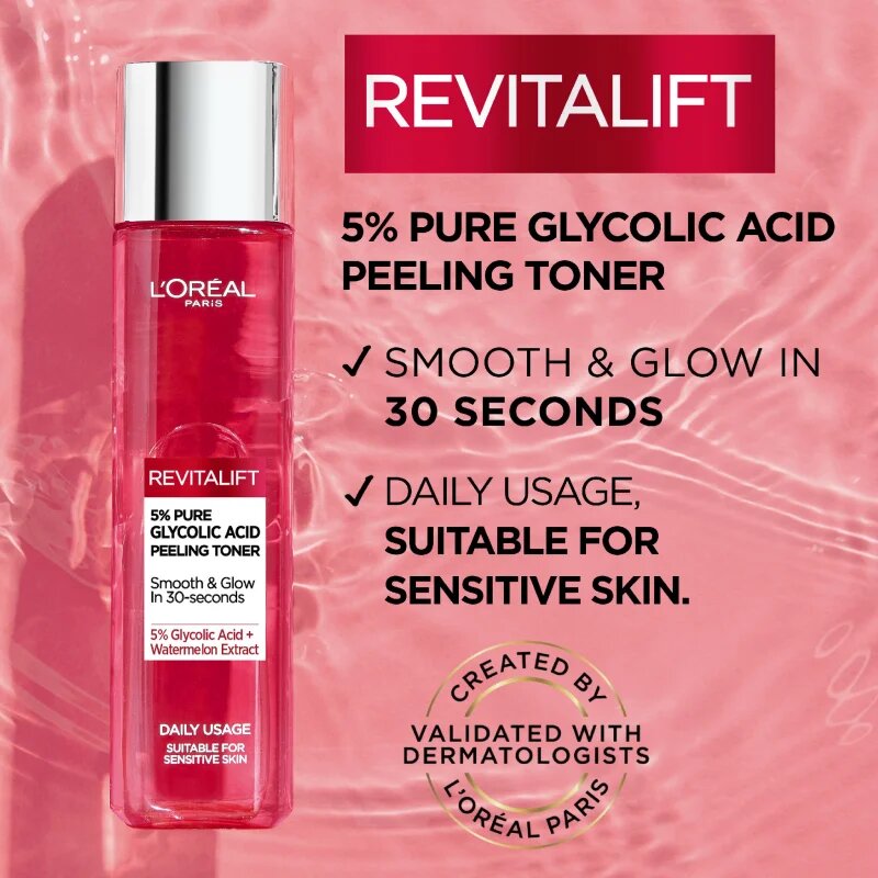 L’Oréal Paris Revitalift Classic hámlasztó tisztító tonik 180 ml