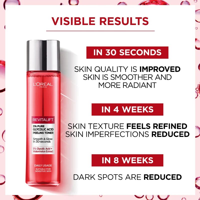 L’Oréal Paris Revitalift Classic hámlasztó tisztító tonik 180 ml
