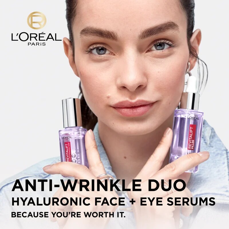 L’Oréal Paris Revitalift Filler arcápoló szett az arcra és a szem környékére