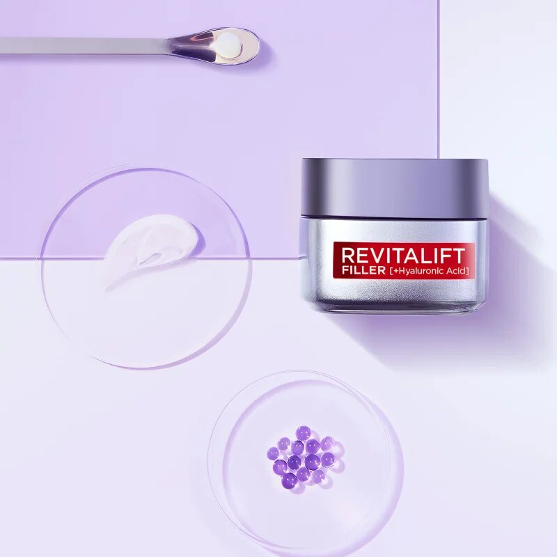 L’Oréal Paris Revitalift Filler nappali és éjszakai krém ráncok ellen hialuronsavval