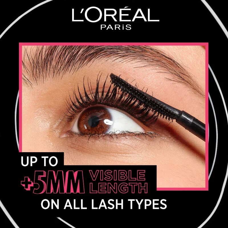 L’Oréal Paris Telescopic Lift szempillaspirál a dús és ívelt pillákért 9.9 ml