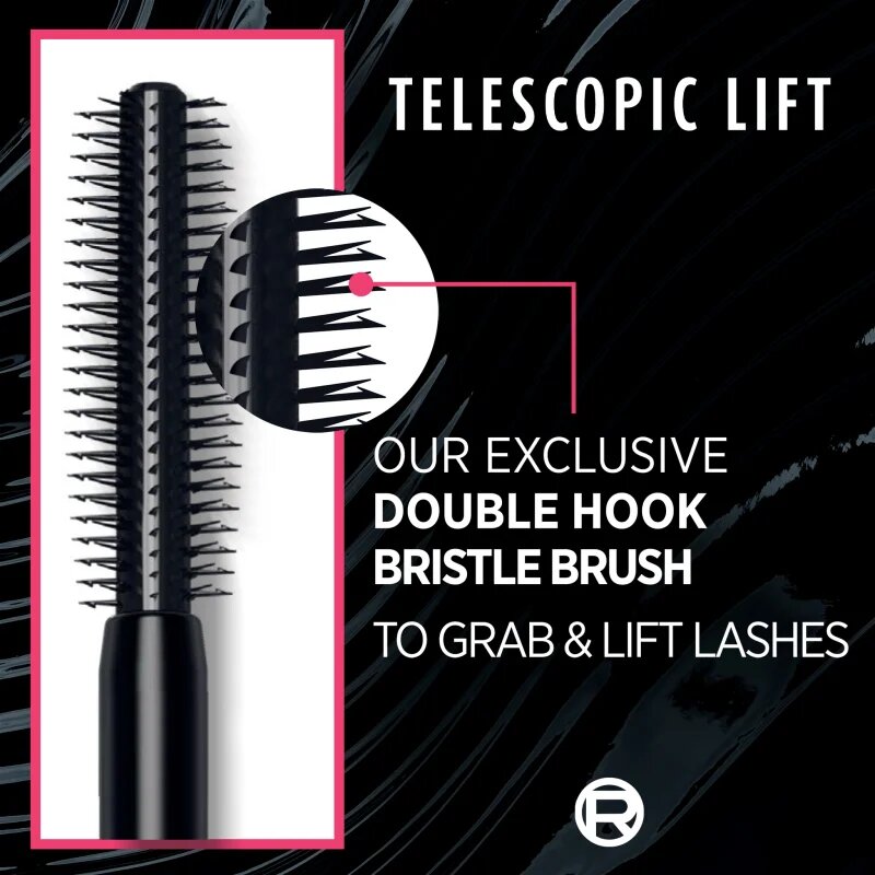 L’Oréal Paris Telescopic Lift szempillaspirál a dús és ívelt pillákért 9.9 ml