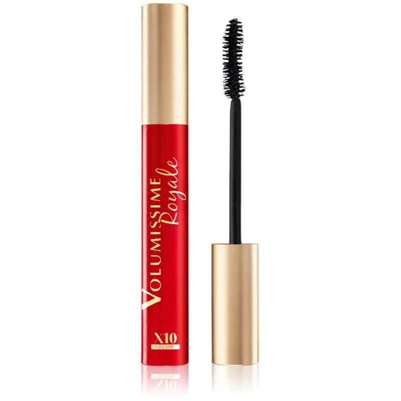 L’Oréal Paris Volumissime Royale tömegnövelő és szempilla-elválasztó szempillaspirál árnyalat Extra Black 79 ml