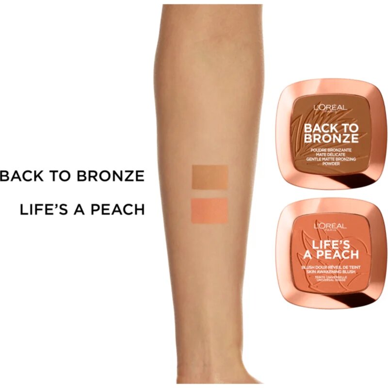 L’Oréal Paris Wake Up & Glow Back to Bronze bronzosító árnyalat 03 9 g