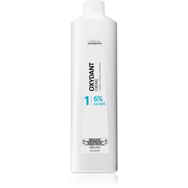 L’Oréal Professionnel Oxydant Creme színelőhívó emulzió 6% 20 Vol. 1000 ml