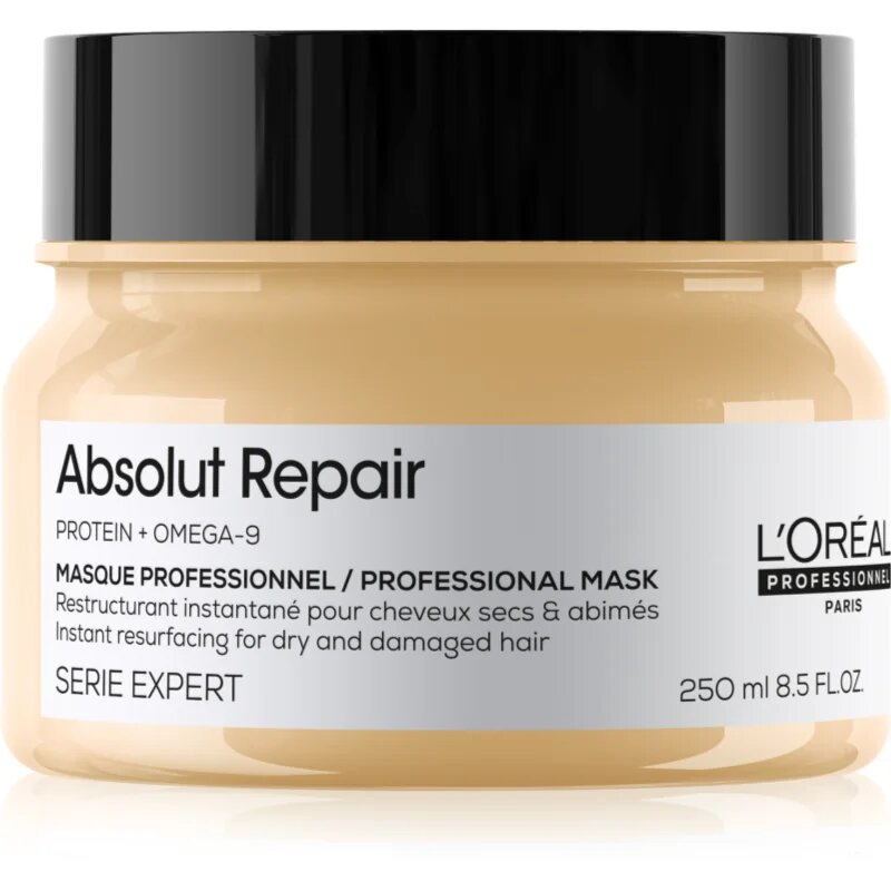 L’Oréal Professionnel Serie Expert Absolut Repair mélyen regeneráló maszk száraz és sérült hajra 250 ml