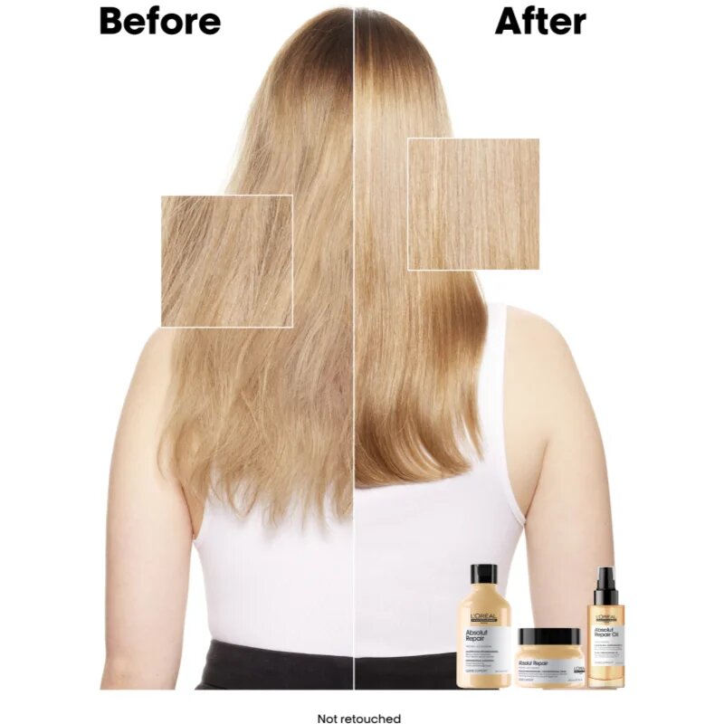 L’Oréal Professionnel Serie Expert Absolut Repair mélyregeneráló sampon száraz és sérült hajra 500 ml
