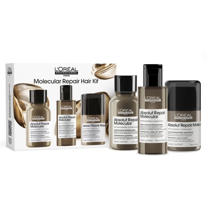 L’Oréal Professionnel Serie Expert Absolut Repair Molecular ajándékszett a károsult hajra