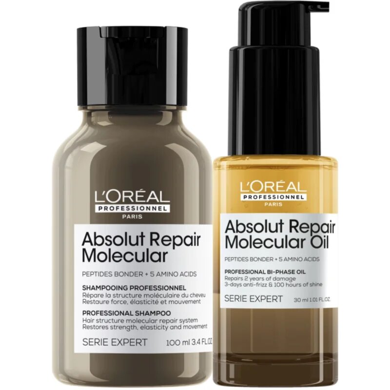 L’Oréal Professionnel Serie Expert Absolut Repair Molecular ajándékszett a károsult hajra