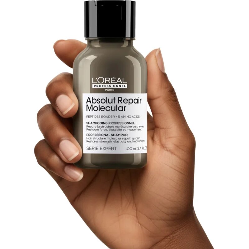 L’Oréal Professionnel Serie Expert Absolut Repair Molecular hajerősítő sampon a sérült hajra 100 ml