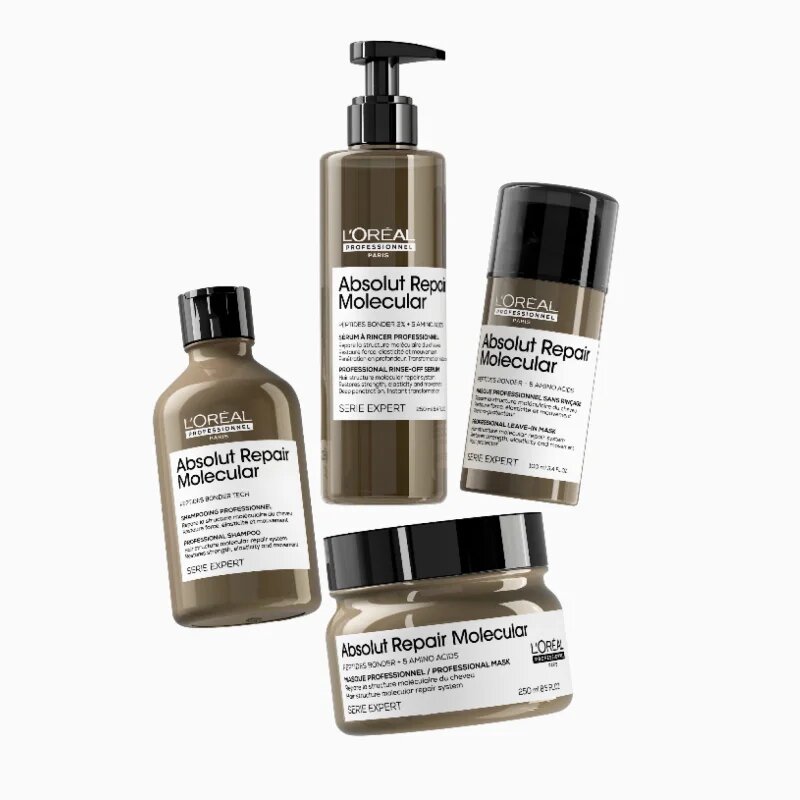 L’Oréal Professionnel Serie Expert Absolut Repair Molecular helyreállító hajpakolás töredezett károsult hajra 100 ml