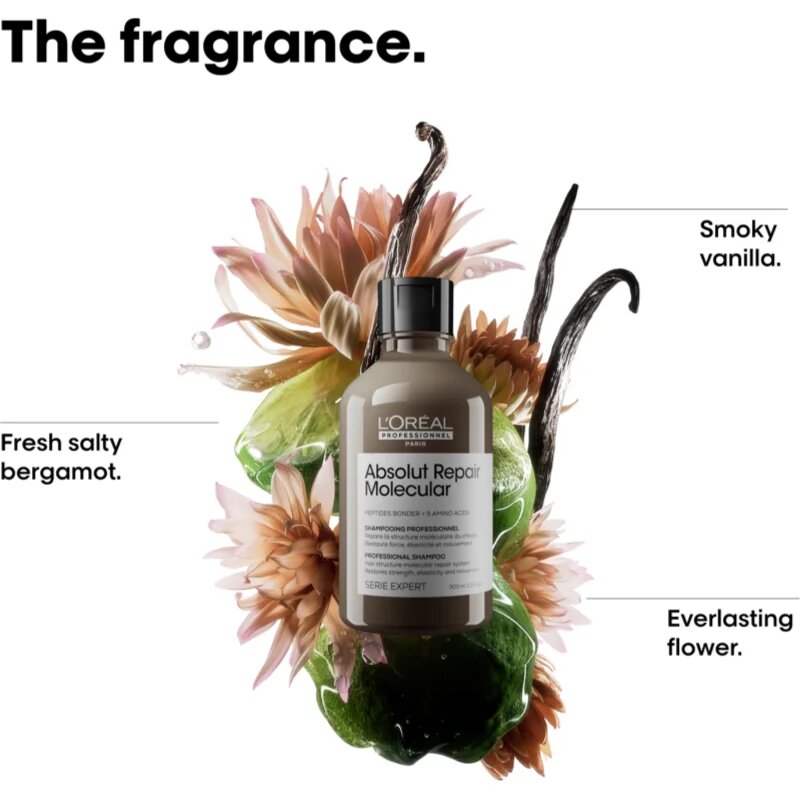 L’Oréal Professionnel Serie Expert Absolut Repair Molecular takarékos kiszerelés a károsult hajra