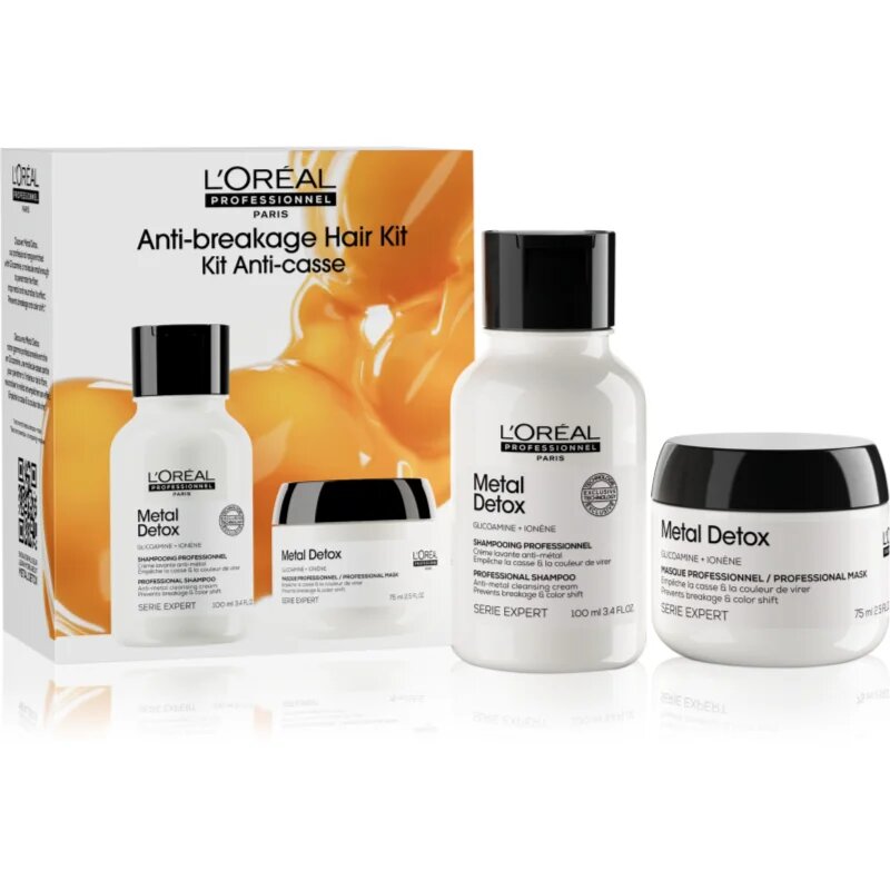 L’Oréal Professionnel Serie Expert Metal Detox ajándékszett a festett és károsult hajra hölgyeknek