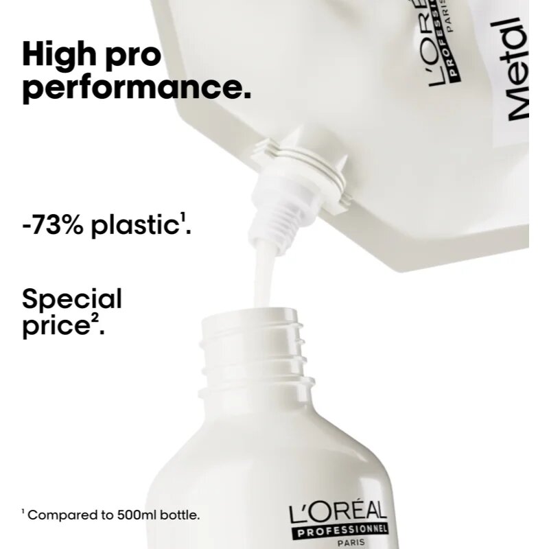 L’Oréal Professionnel Serie Expert Metal Detox takarékos kiszerelés a károsult hajra