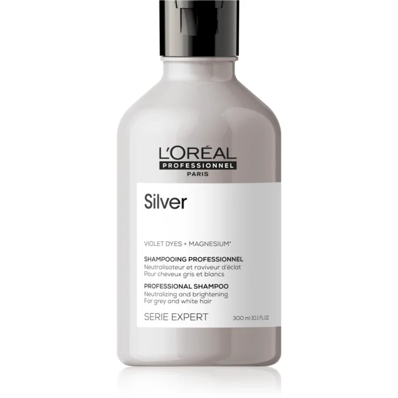 L’Oréal Professionnel Serie Expert Silver ezüst sampon ősz hajra 300 ml
