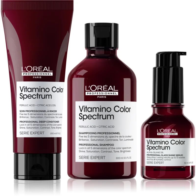 L’Oréal Professionnel Serie Expert Vitamino Color Spectrum takarékos kiszerelés a szín védelméért