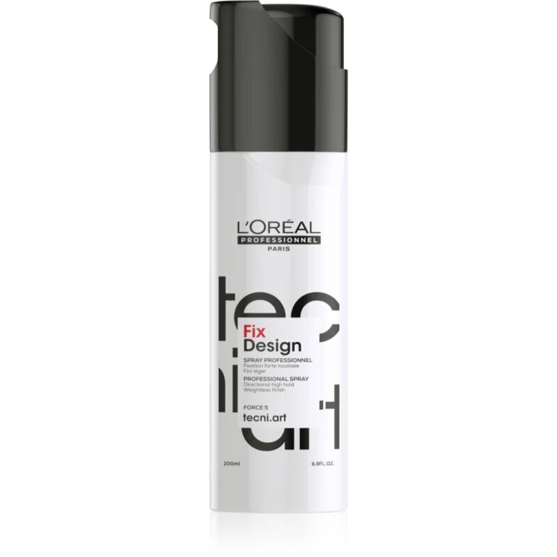 L’Oréal Professionnel Tecni.Art Fix Design finishing spray célzott helyi rögzítéshez 200 ml