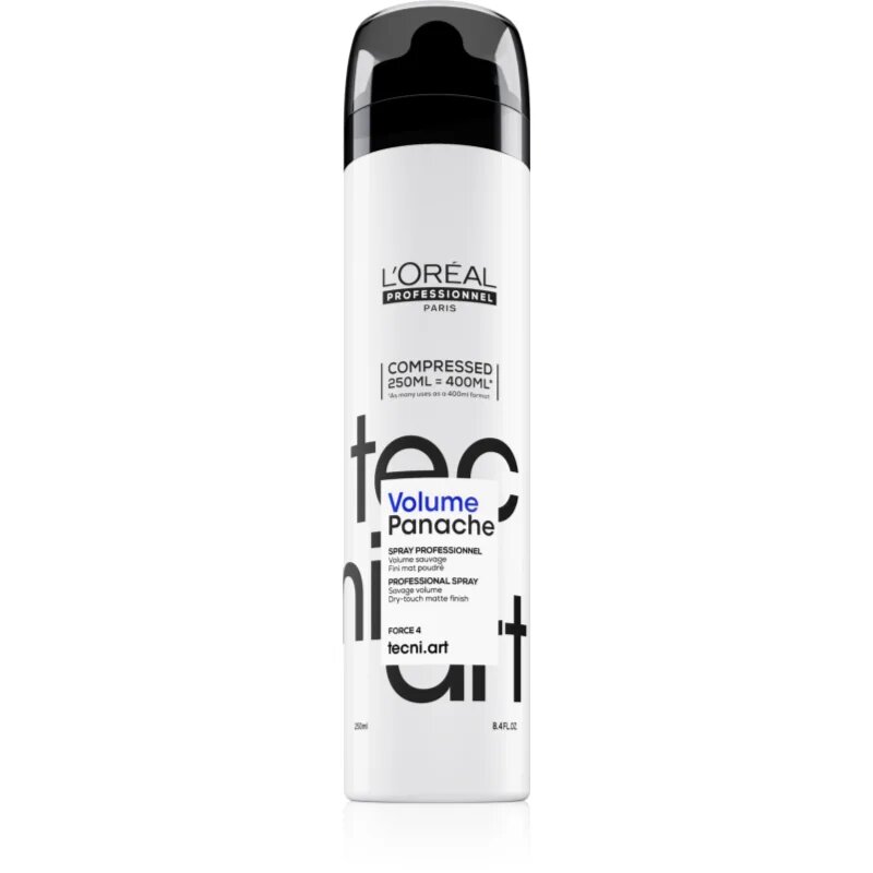 L’Oréal Professionnel Tecni.Art Savage Panache Pure száraz hatású púder-spray határtalan textúra parfümmentes 250 ml