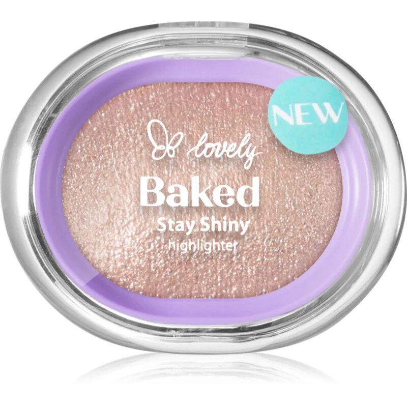 Lovely Baked Stay Shiny Highlighter égetett élénkítő árnyalat 02 4 g