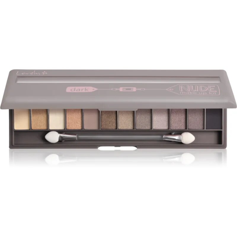 Lovely Nude Make Up Kit Dark szemhéjfesték paletta 13 g