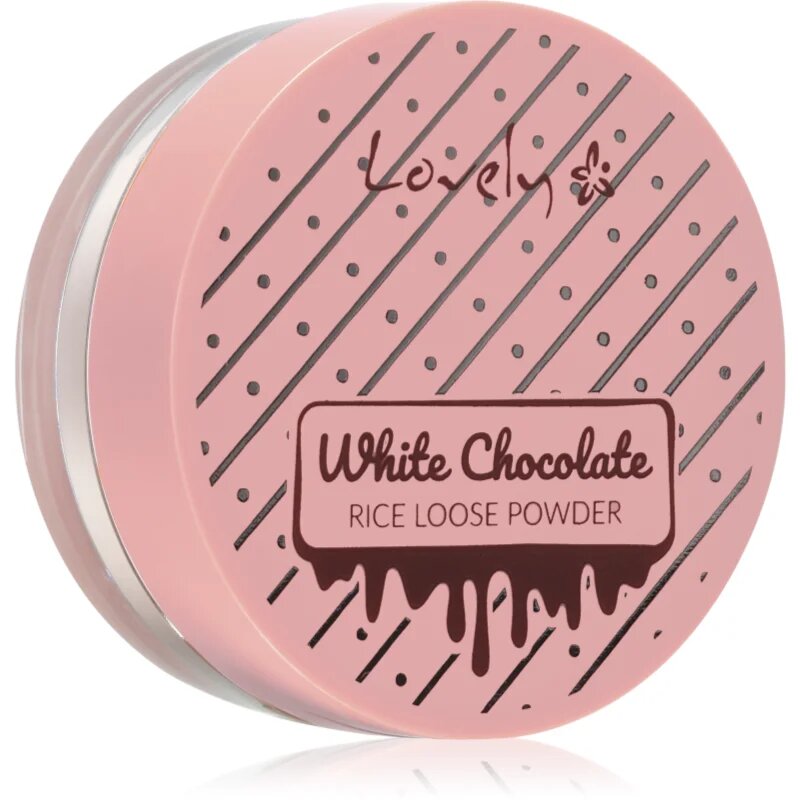 Lovely White Chocolate Rice Powder fixáló porpúder 8 g