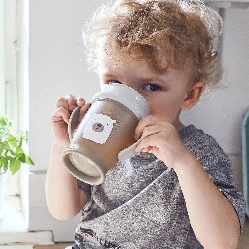 LOVI Buddy Bear Junior 360° bögre fogantyúval 9+ m 1 db