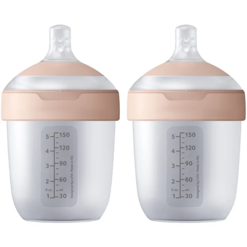 LOVI Mammafeel Bottle 150ml cumisüveg 0 m+ 2x150 ml