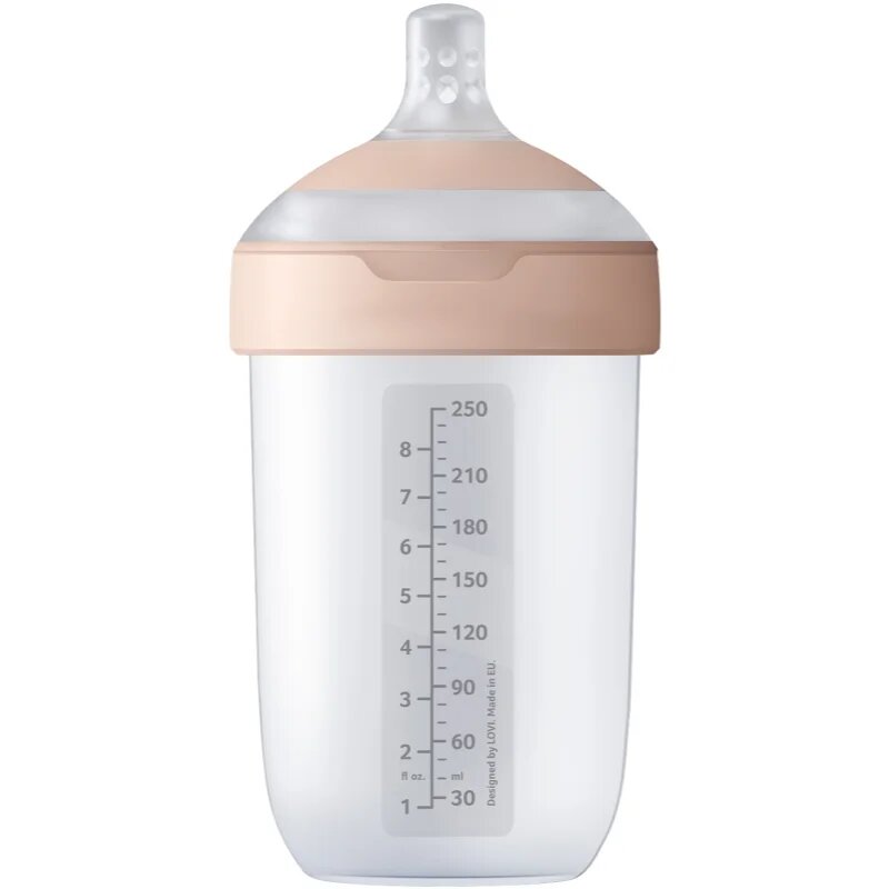 LOVI Mammafeel Bottle 250ml cumisüveg 3 m+ 1 db