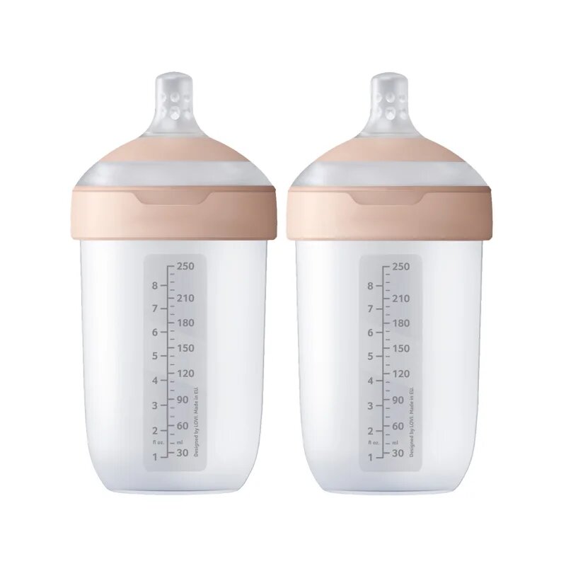 LOVI Mammafeel Bottle 250ml cumisüveg 3 m+ 2x250 ml