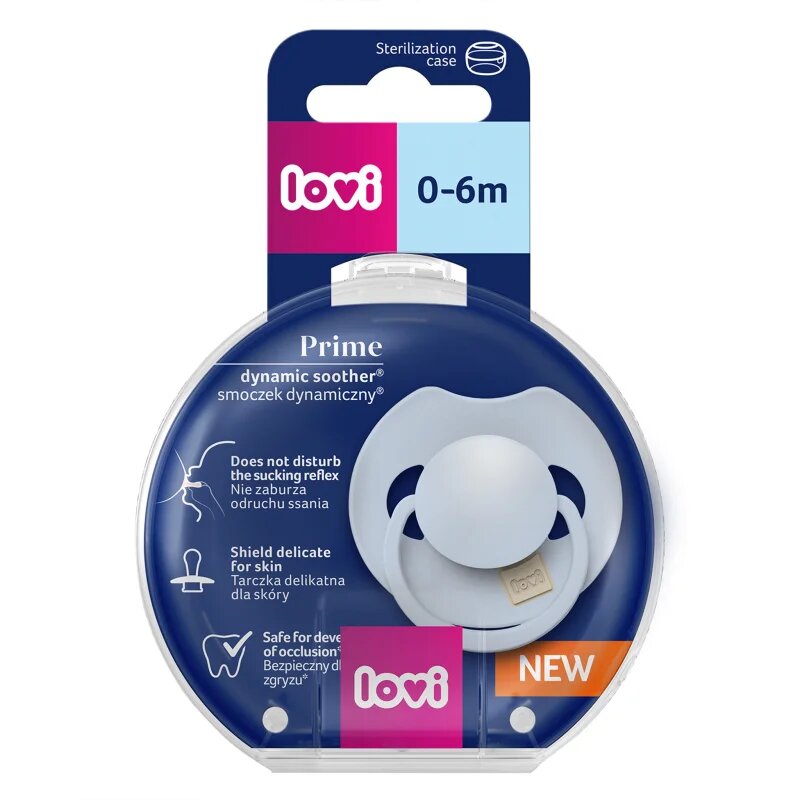 LOVI PRIME 0-6m cumi Baby Blue 1 db