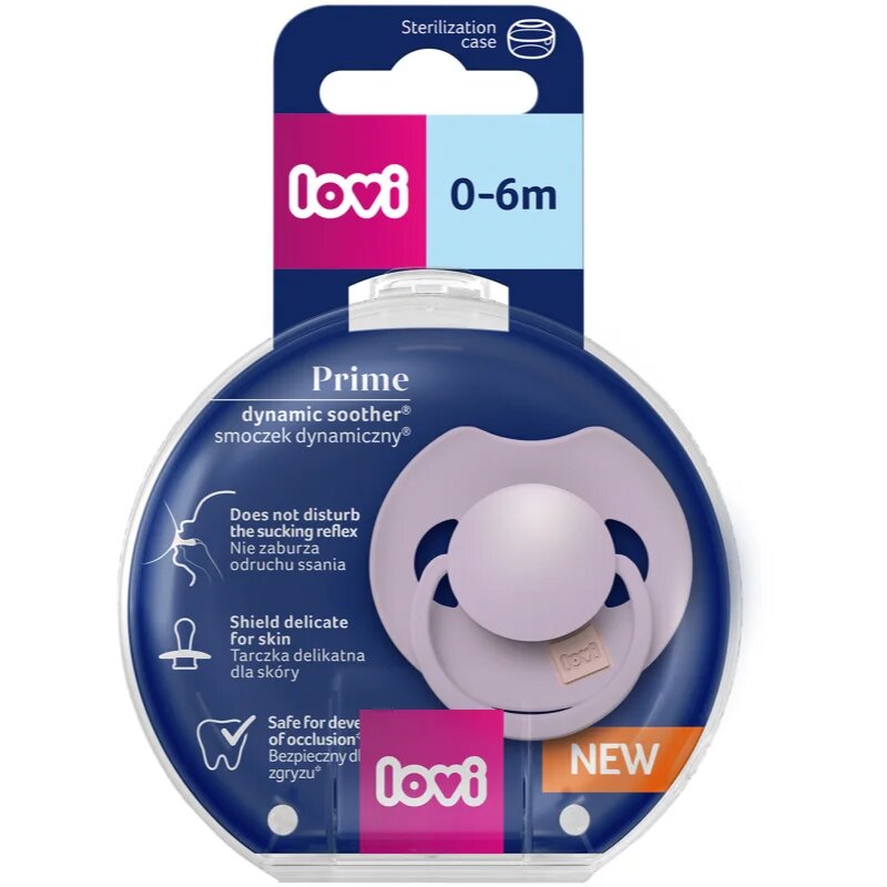 LOVI PRIME 0-6m cumi Violet 1 db