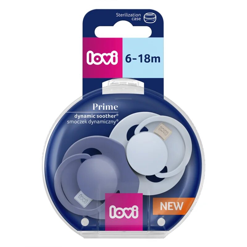 LOVI PRIME 6-18m cumi Baby Blue/Blue 2 db