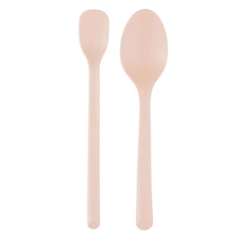 LOVI Set of Spoons kiskanál Nude 2 db