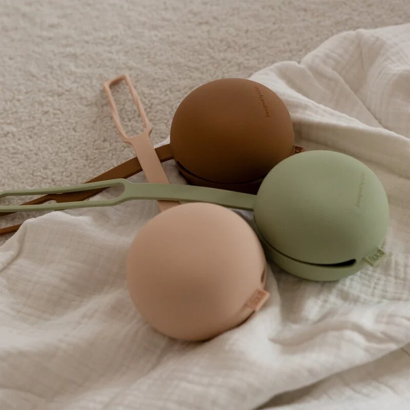 LOVI Silicone Soother Case 0+ m cumitartó doboz Granola 1 db