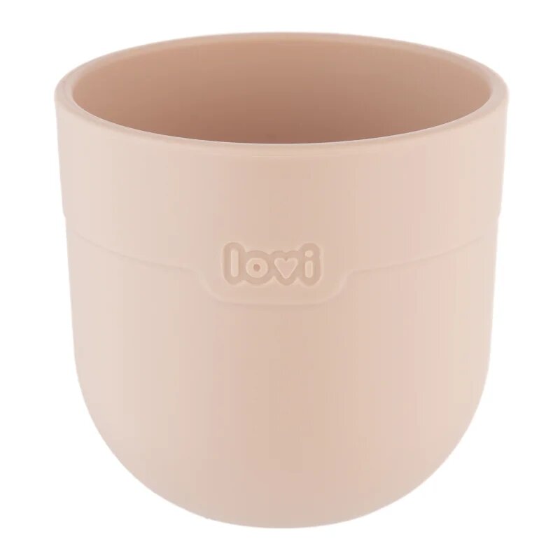 LOVI Tableware Set with Cup etetőszett Nude 3 db