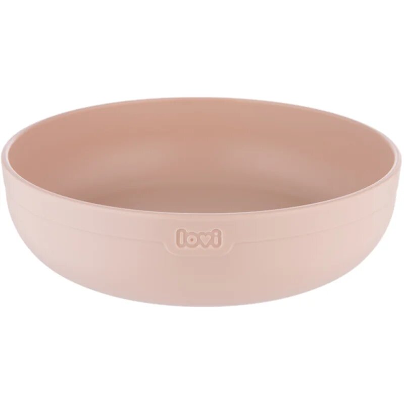 LOVI Tableware Set with Cup etetőszett Nude 3 db