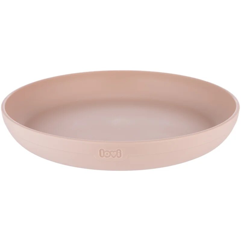 LOVI Tableware Set with Cup etetőszett Nude 3 db