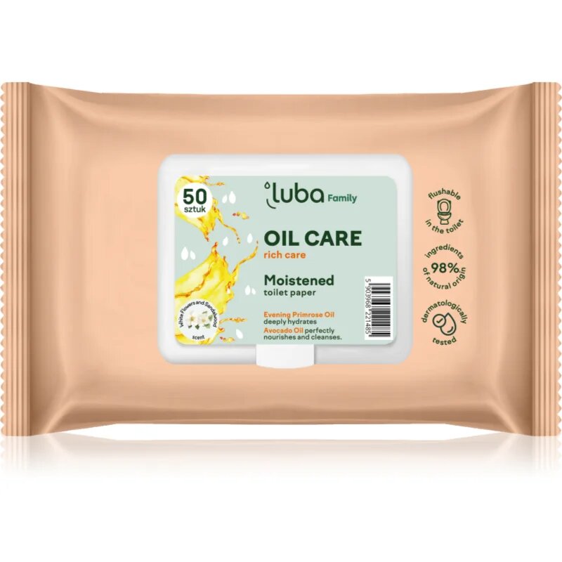 Luba Family Oil Care nedves WC papír 50 db
