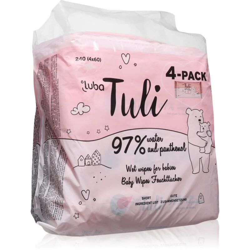 Luba Tuli 97% Water and Panthenol szett 240 db