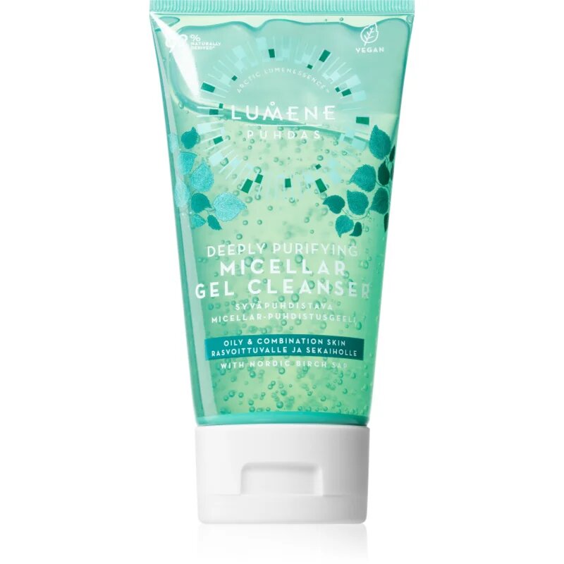Lumene Deeply Purifying [PUHDAS] tisztító micellás gél kombinált és zsíros bőrre 150 ml