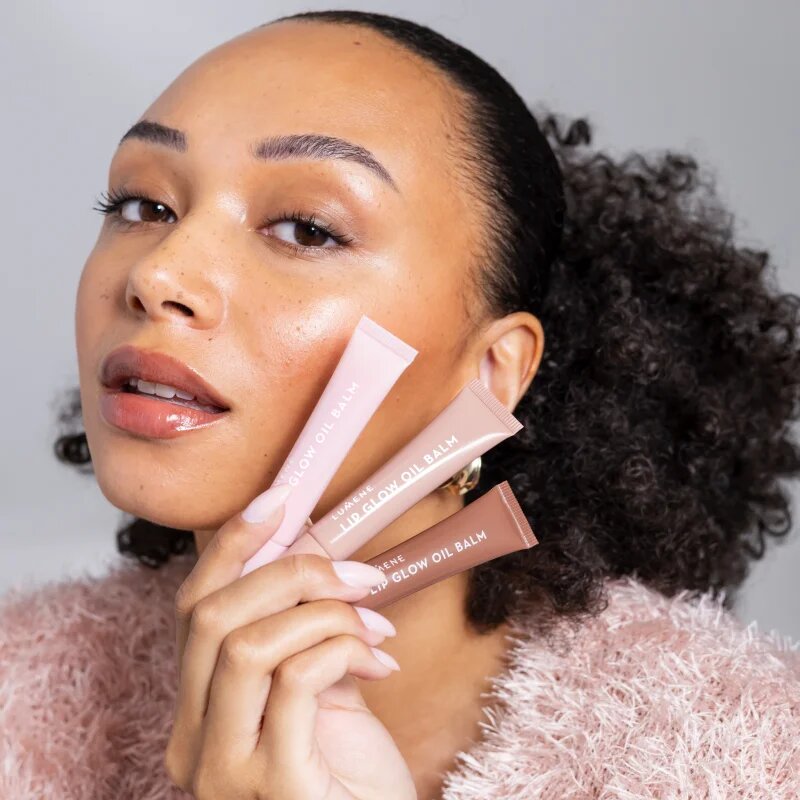 Lumene Lip Glow Oil Balm ajakbalzsam olajjal árnyalat 1 Sugar 10 ml