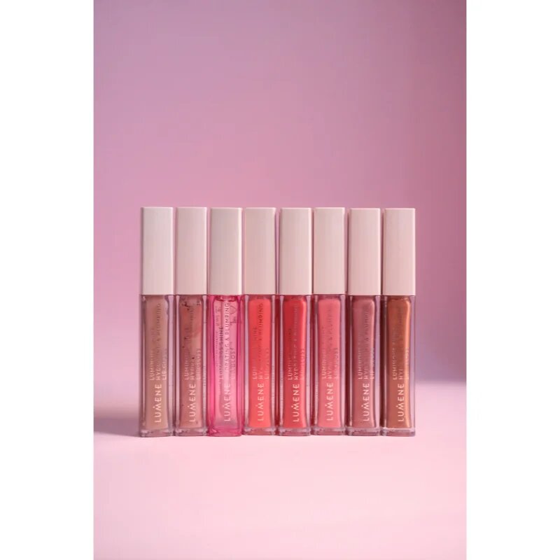 Lumene Luminous Shine hidratáló ajakfény árnyalat 1 Pale Honey 5 ml