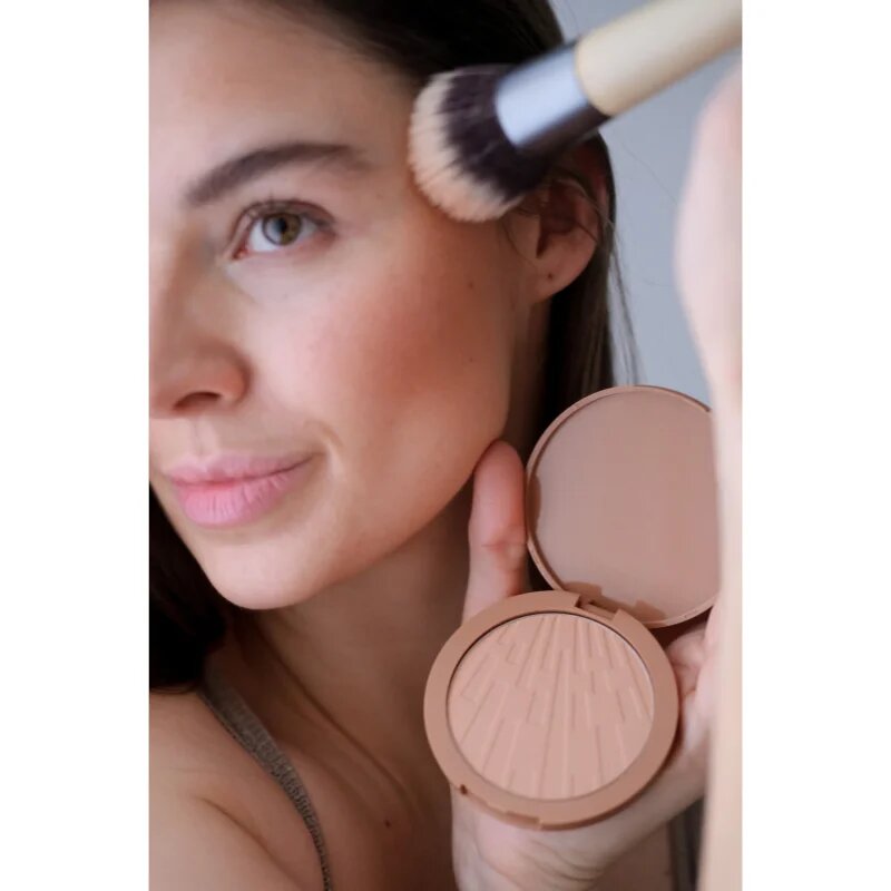 Lumene Natural Glow kompakt bronz púder árnyalat 2 Arctic Sun 10 g