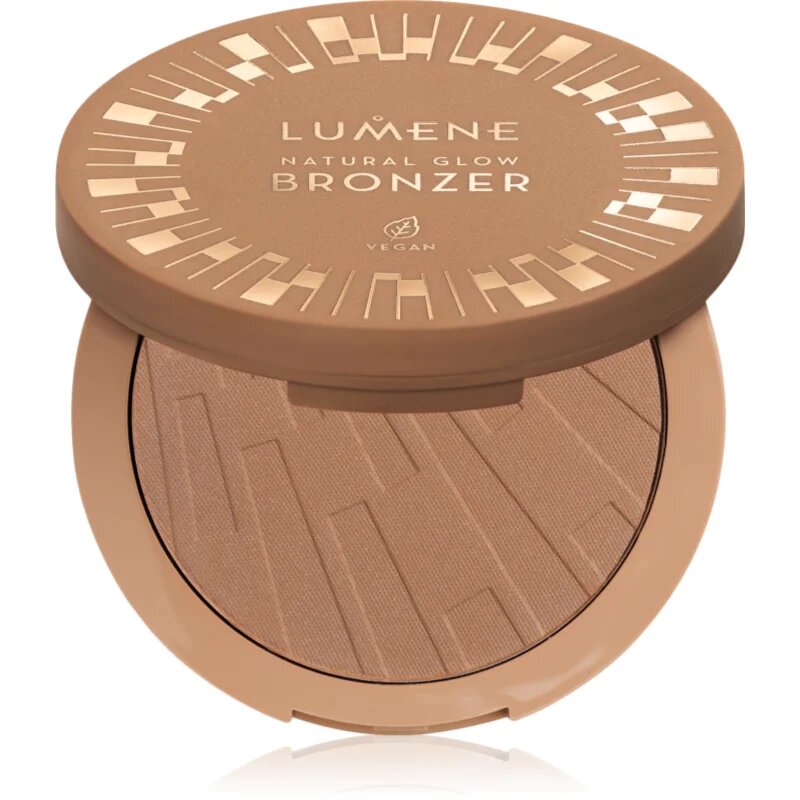 Lumene Natural Glow kompakt bronz púder árnyalat 2 Arctic Sun 10 g
