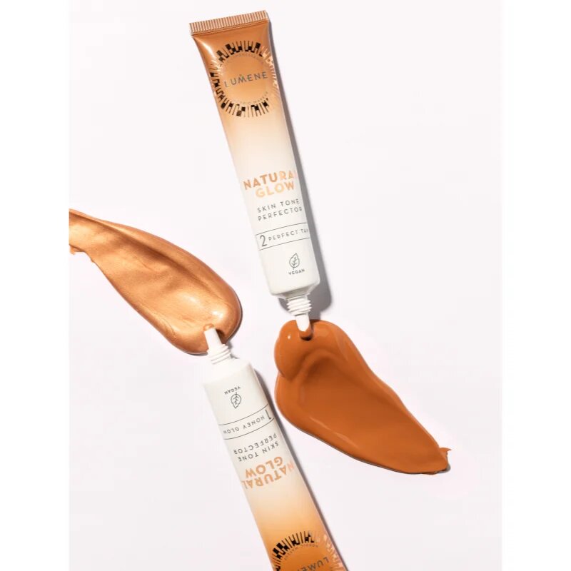 Lumene Natural Glow Skin Tone Perfector folyékony bőrélénkítő árnyalat 1 Honey Glow 20 ml
